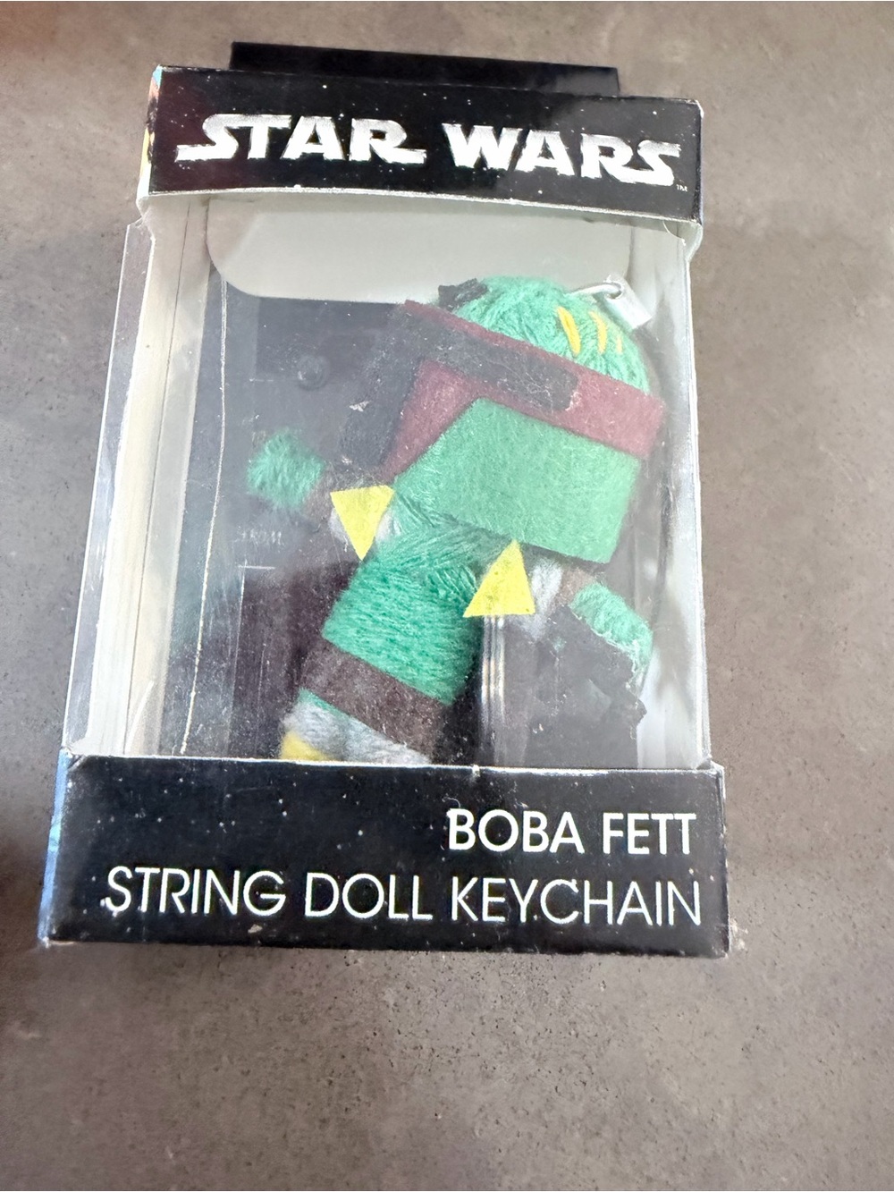 Star Wars Boba Fett String Doll Keychain - Green